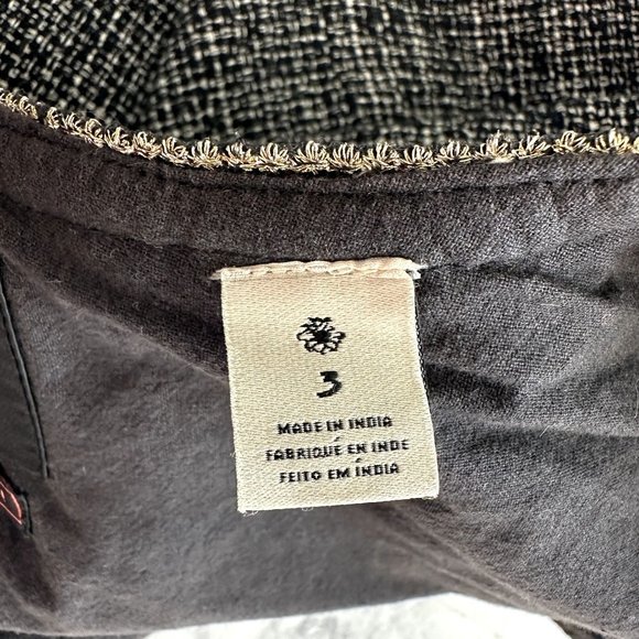 Maison Scotch Slimming Black Tweed Jacket - Picture 7 of 9